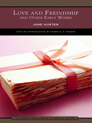 cover image of Love and Freindship (Barnes & Noble Library of Essential Reading)